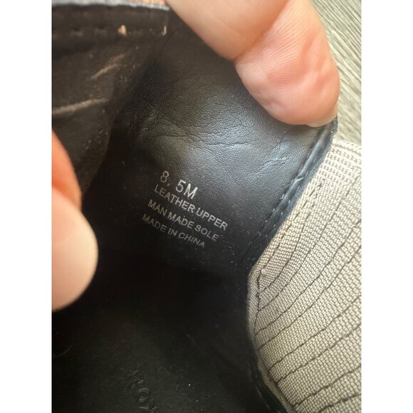 Rebecca Minkoff Deina Too Pointed Toe Bootie Boots Size 9.5 Leather Slip On - Picture 8 of 8